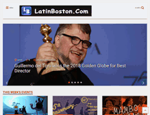 Tablet Screenshot of latinboston.com